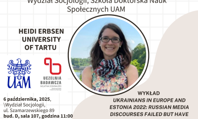 Seminarium wydziałowe: dr Heidi Erbsen