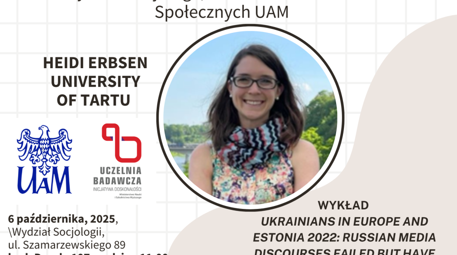 Seminarium wydziałowe: dr Heidi Erbsen