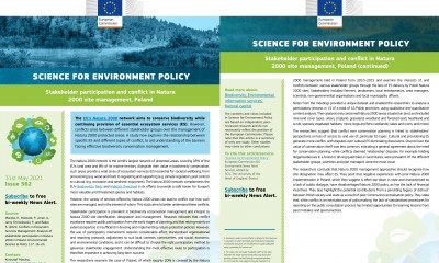 Science for Environment Policy
