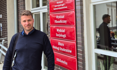 Dr Thibault Bossy z Uniwersytetu w Bordeaux gościem naszego Wydziału